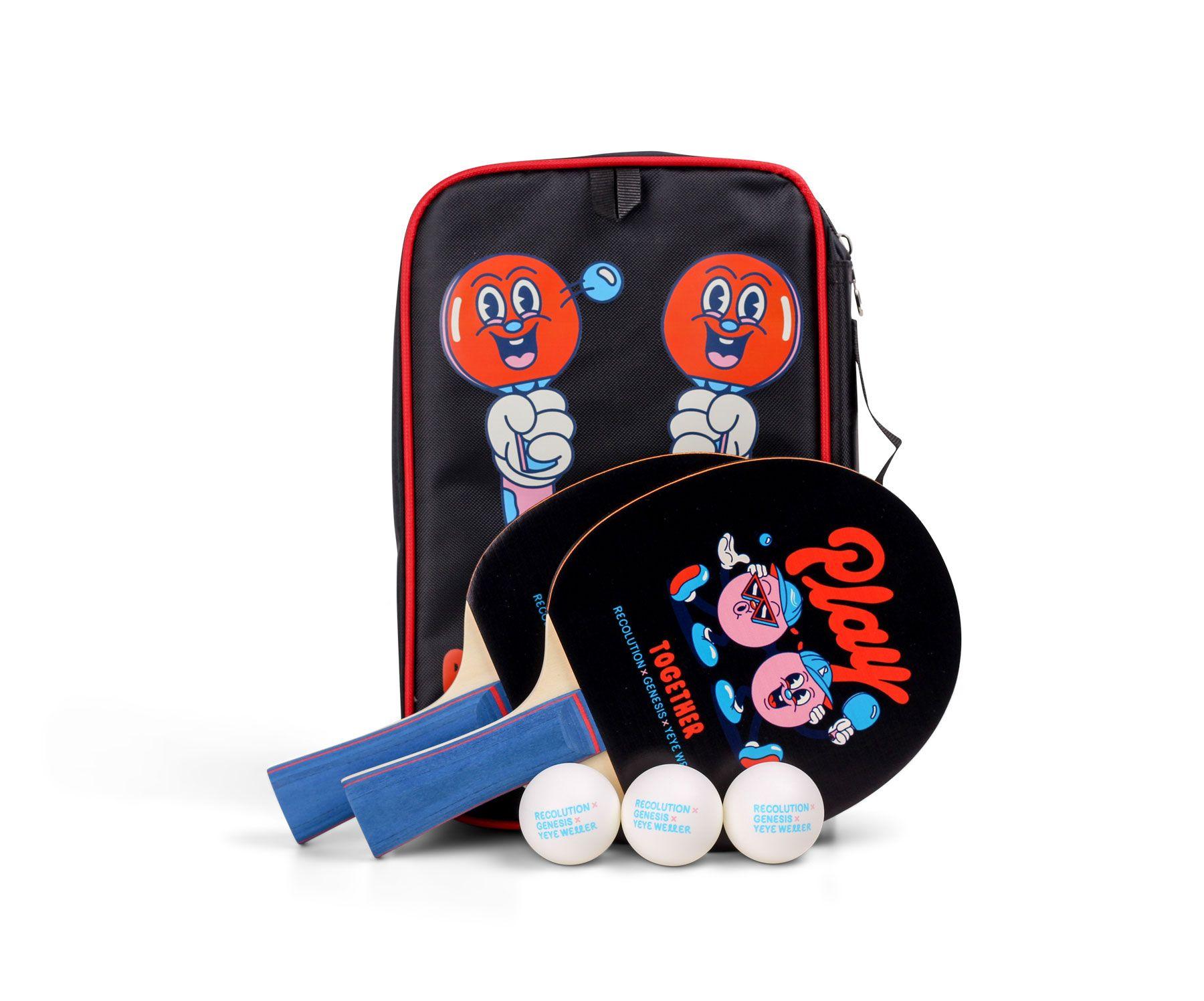 Genesis Table Tennis Set Play Together Tischtennis Set